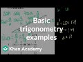 Trigonometric Functions and Applications