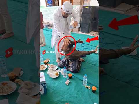 Allahu Akbar❗️Pria Terkena Gangguan Jin😣 #shorts