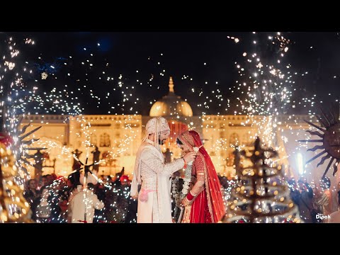 Arjun & Vibhuti || Taj DeviRatn Jaipur || Love meets Royalty || The Grand Wedding Celebration ||