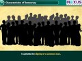 Democracy Principles and Challenges