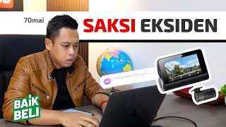 Saksi Kemalangan: Dashcam 4K Paling Berkuasa 2025 | 70mai 4K A800SE