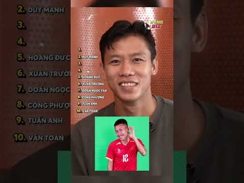 Top 10 cầu thủ đẹp trai nhất của Quế Ngọc Hải: Tiến Linh nghe xong chắc khóc mất