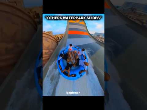 Others Waterpark Slides Vs This Man 💀
