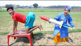 Must Watch Funny Video 2022 Injection Wala Comedy Video Doctor Comedy  Ep-39 By  Bidik Fun Comedy