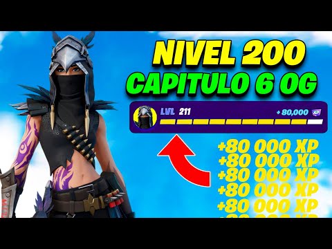 [MAPA de XP] Como *SUBIR RAPIDO DE NIVEL* en FORTNITE *BUG de EXPERIENCIA* Capítulo 6 Temporada 1 OG