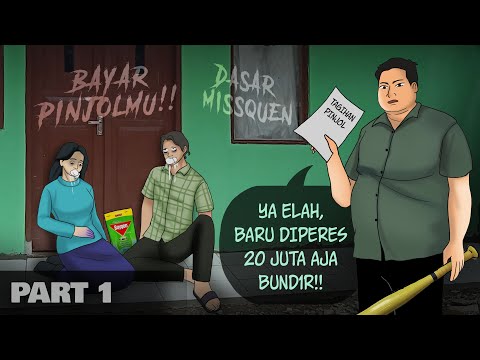 Jebakan Pinjol & Judol 1 – tagih sampai mereka M4TI! | Kartun Horor, Animasi Drama