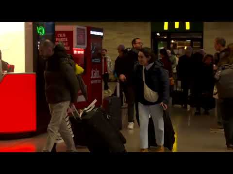 YouTube video thumbnail: Suspected Saboteurs Hit Italy's Rail Network, Police Say