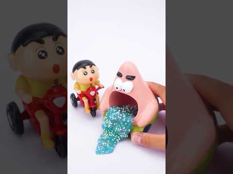 Satisfying with Unboxing Patrick Star, Shin-chan Toys Video