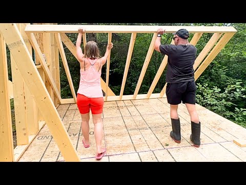 When It Rains It Pours | Off Grid Cabin Build