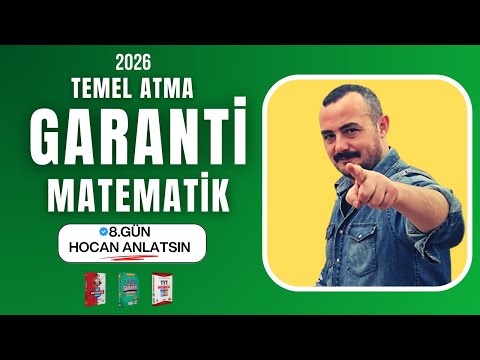 10 Günde Matematik Temeli Atma Garanti Kampı | 8. Gün | Hocan Anlatsın |  2026