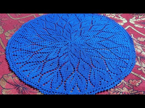 धागे से बनाऐ थालपोश पुजा आसन टेबलमेट रूमाल।crochet Thread table mat doily for beginners