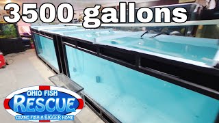 Working on the new 3500 gallon tank