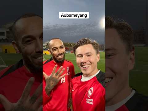 Penalty challenge versus ￼Pierre Aubameyang 🧤👀