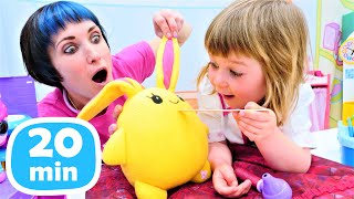 Mi chiamo Bianca: giochi più divertenti per bambini piccoli! 🧸👨‍👩‍👧 Video di famiglia con giocattoli