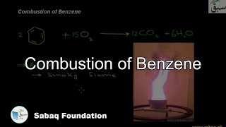 Combustion of Benzene