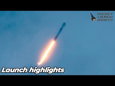 SpaceX Falcon 9 Starlink Group 5-12 launch and landing