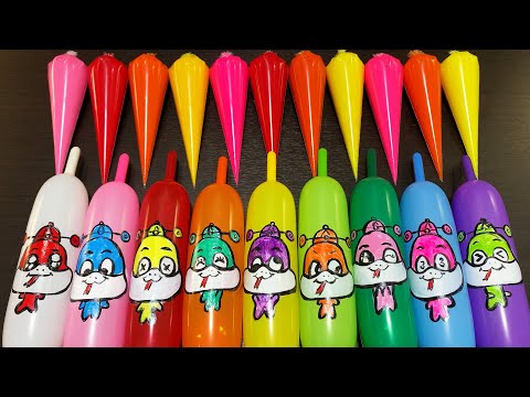 MAKING SLIME WITH PIPING BAG VS BALLOON ! SATISFYING VIDEOS #5863