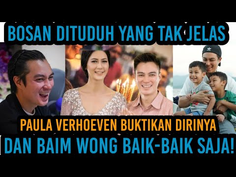 Bosan Dituduh Yang Tak Jelas Paula Verhoeven Buktikan Dirinya Dan Baim Wong Baik-baik Saja!