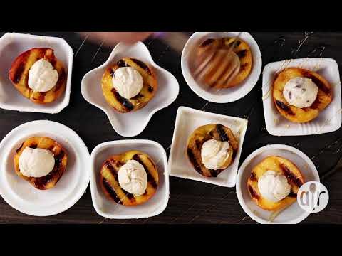 How to Make Grilled Peaches and Cream | Grilling Recipes | Allrecipes.com