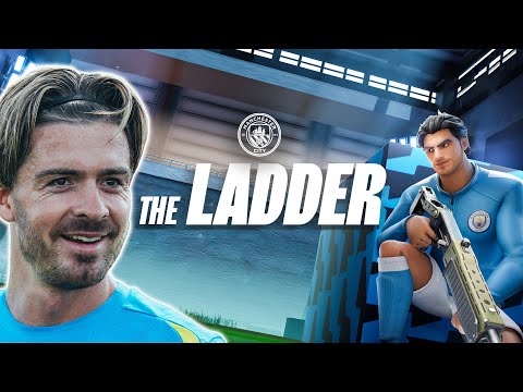 Jack Grealish Plays Fortnite! (Badly) 🎮 | New Man City Fortnite Map - The Ladder | USA Tour 2024
