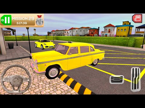 Yellow Ford Taxi Drive - Holiday Car Simulator #XIII - Android Gameplay