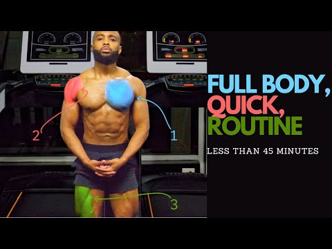 GET FIT FAST with this 2025 FULL BODY WORKOUT ROUTINE! (Less Than 45 Minutes)