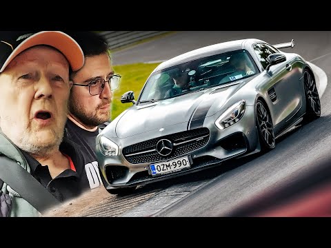 Modified Mercedes AMG GT S vs Nürburgring Traffic!