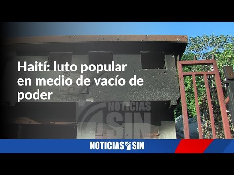 Haití: luto popular en medio de vacío de poder