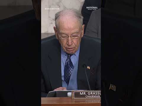 Grassley accuses <strong>Jack</strong> Smith of acting as 'PARTISAN WEAPON'