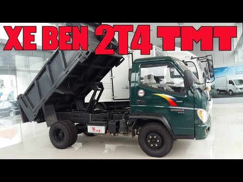 Cửa hàng bán xe ben TMT 2T4/ 2.4 tấn (2.8 khối), trả góp giá gốc nhà máy