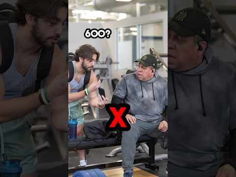 He Guessed And Proved His deadlift??✅ #gym #deadlift #shorts #viral