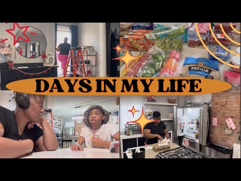 *NEW* A FEW DAYS IN MY LIFE GETTING IT ALL DONE | DEEP CLEANING, GROCERY HAUL, BAKING, HOMEWORK...