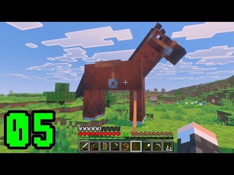 EL CABALLO MAS RAPIDO DE MINECRAFT #5 - MAXIMINECRAFT