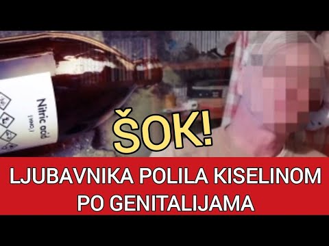 Šok! LJUBAVNIKA POLILA KISELINOM PO GENITALIJAMA! Umro posle mesec dana borbe za život, a ona ...