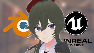 [JP/RU/EN] BlenderいじったりUE5いじったり結局何もしないかもしれない作業雑談配信
