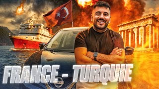 FRANCE - TURQUIE EN VOITURE 🚗
