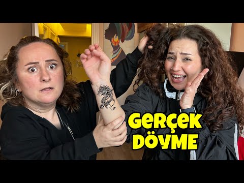 ABLAMDAN GİZLİ DÖVME YAPTIRDIM !! (ÇILDIRDI)