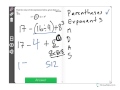 Basic Arithmetic and Order of Operations
