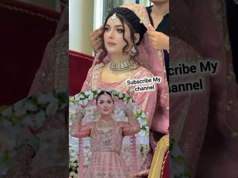 Kashees Hania Amir Bridal Makeup Look #haniaamir #makeup #kashees #ytshorts #viralshorts #viralvideo