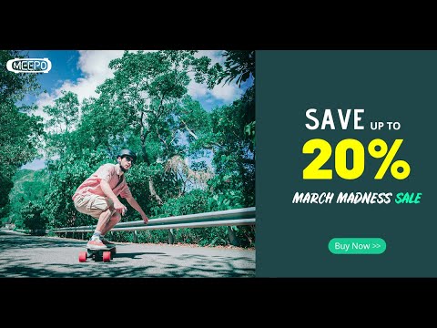 Meepo Electric Skateboard March Madness Sale🔥