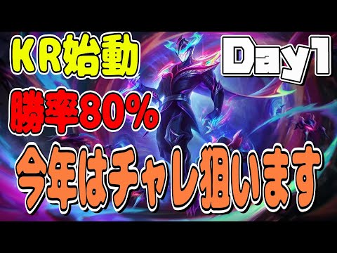 勝率80％！？KR始動1レべからゾーニングで分からせる【LOL】【マルザハールvsゼラス】【切り抜き】Day1