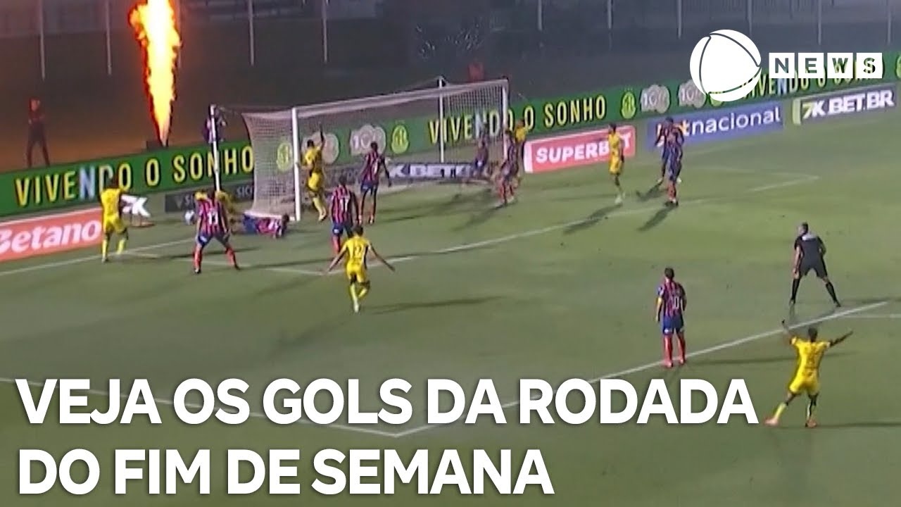 Gols da Rodada   0109 veja como foram os jogos do fim de semana no Brasileirão