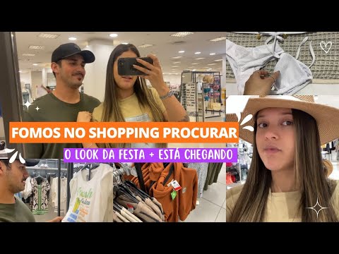 VLOG: EM BUSCA DO LOOK DA FESTA + SHOPPING E COMPRINHAS