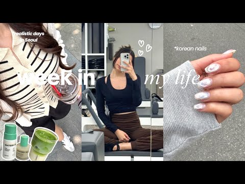 I’m your bestie that won't stop yapping | daily life working and studying in Korea, Korean nails