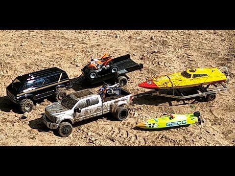 Selft righting 2x rc boat,RACING RC BOAT VERY FAST and rc car adventure.