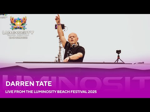 Darren Tate live at Luminosity Beach Festival 2025 #LBF25