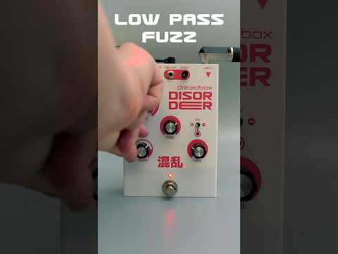 DISORDER by Dreadbox / 02 Low Pass on Bass Guitar #shorts #fuzz #effects #bass