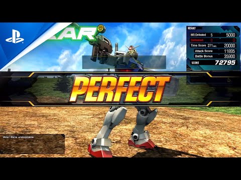 Mobile Suit Gundam Extreme Vs. Maxi Boost On - Single Player Mode Trailer | PS4