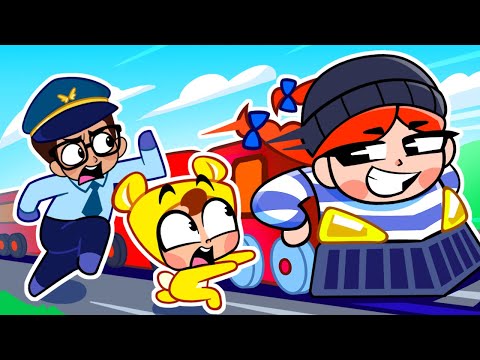 Safety Rules On the Train 🚇🚂🚊 Funny Kids Songs And Nursery Rhymes😍