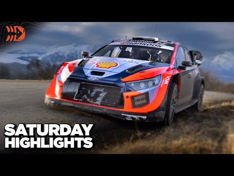 Tänak MAX ATTACK 🚀 WRC Rally Monte Carlo 2025 Saturday Highlights